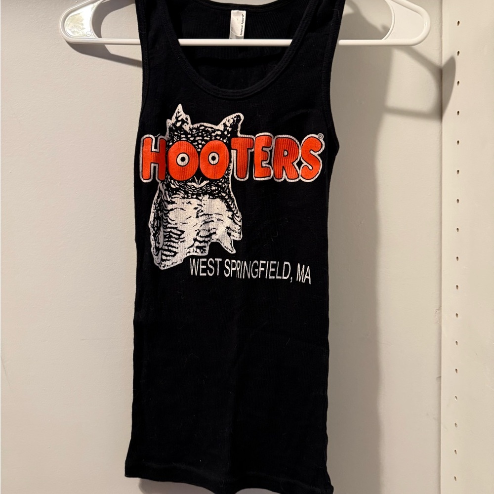Black Hooters Tank Top